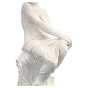 Terracotta Sculpture, Naked Woman, By Paul Hippolyte Delaroche