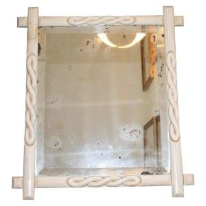 Ivory Table Mirror, 19th