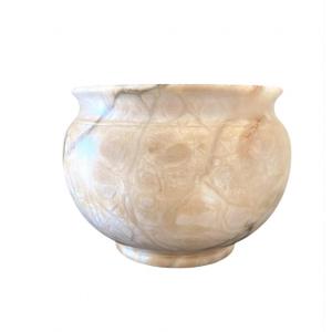 Large Turtle Marble Cache Pot, Late 19th Century