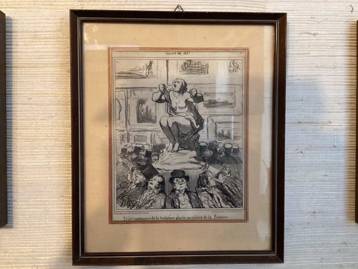 Ensemble De Gravures Daumier-photo-1