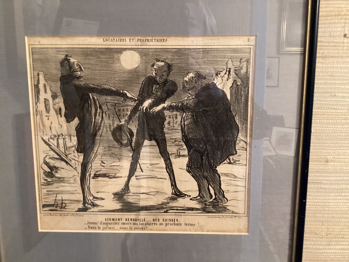 Ensemble De Gravures Daumier-photo-3