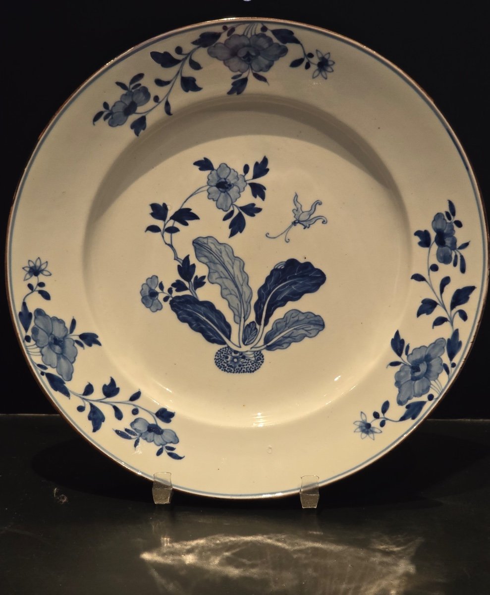 Plate Copy China Porcelain Of Tournai