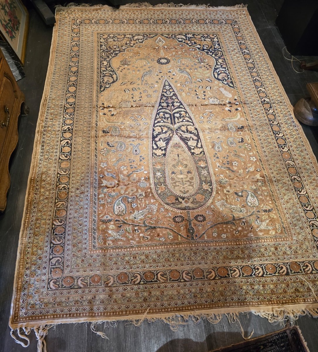 Wool And Silk Rugs 