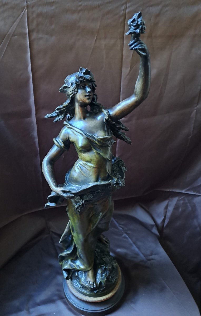 Spelter Sculpture A. Moreau