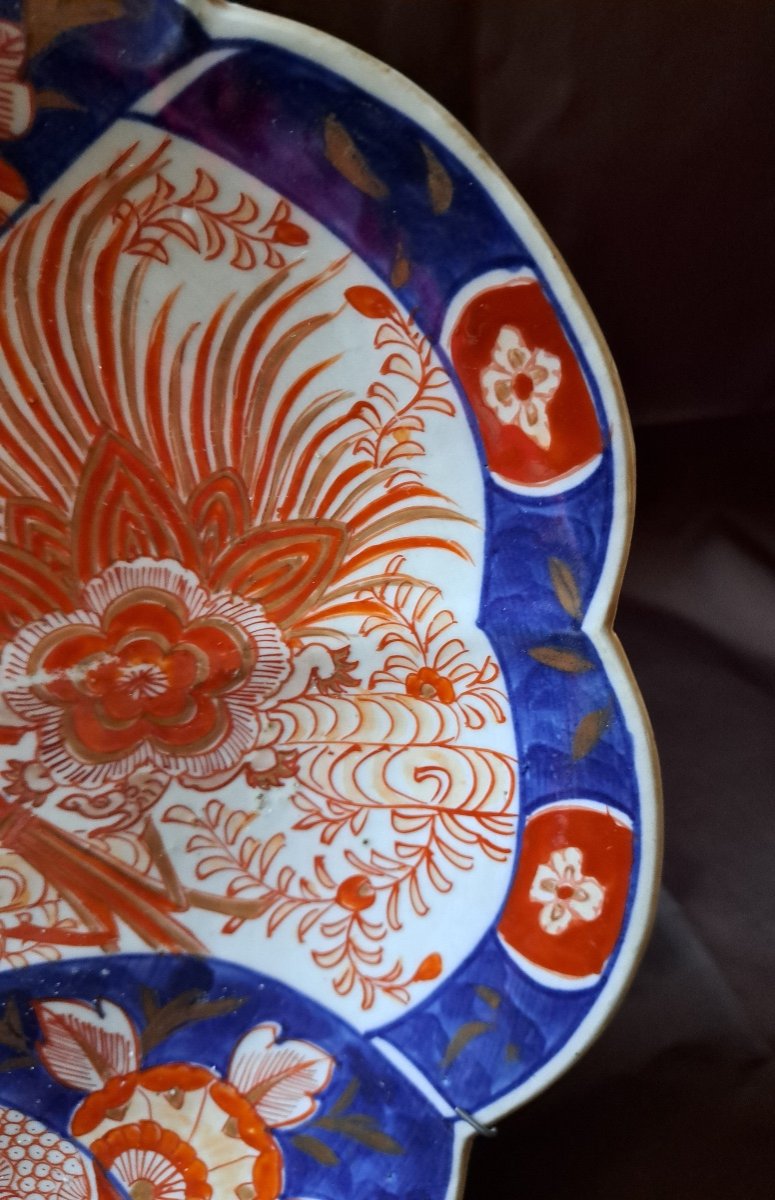 Plat En Forme De Papillon Imari-photo-3