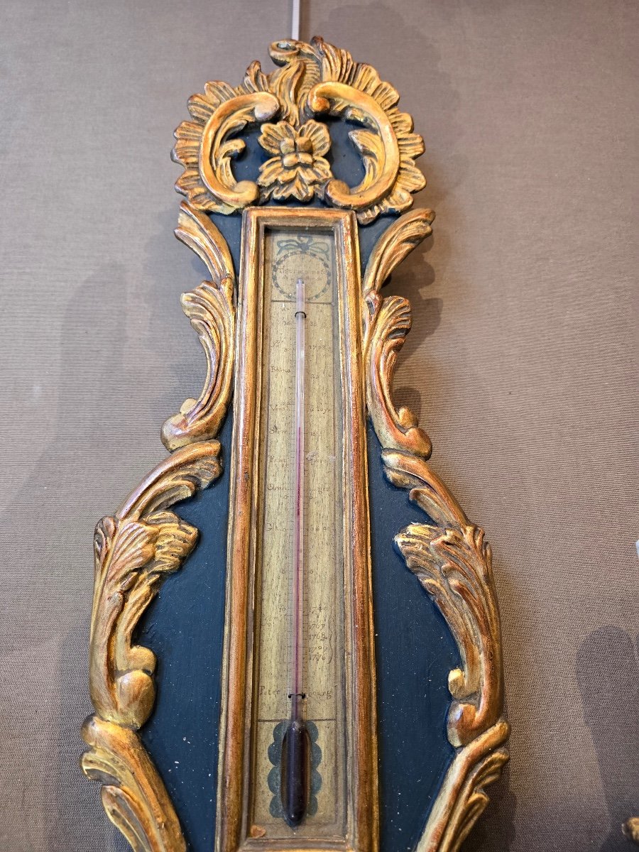 Pair Of Louis XV Style Barometers-photo-4