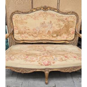 Aubusson Tapestry Living Room 