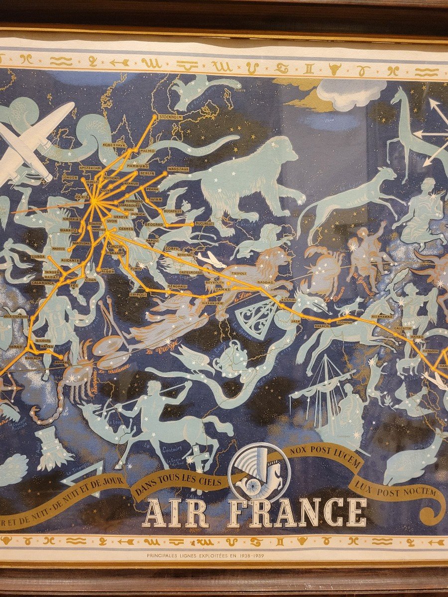 Affiche Originale Air France-photo-3