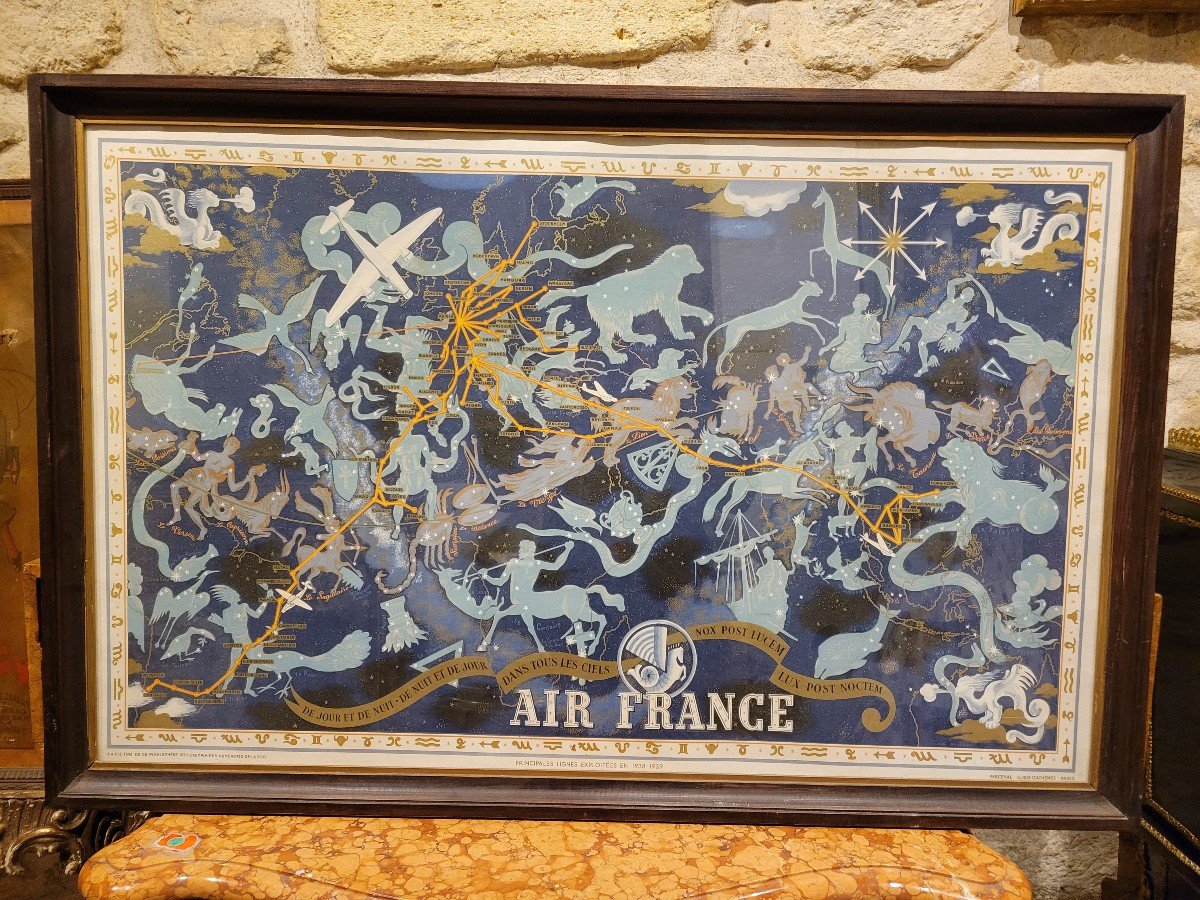 Affiche Originale Air France-photo-4