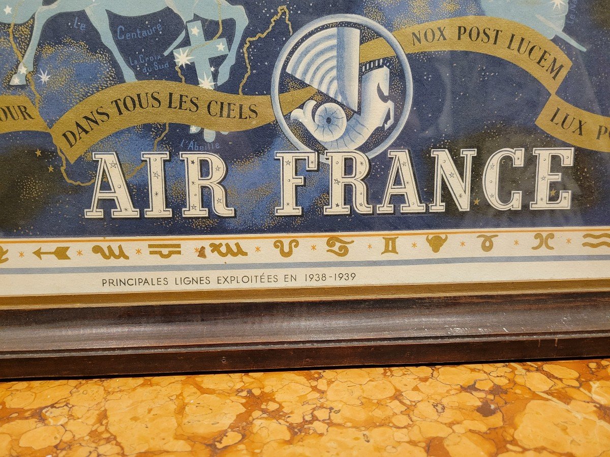 Affiche Originale Air France-photo-2