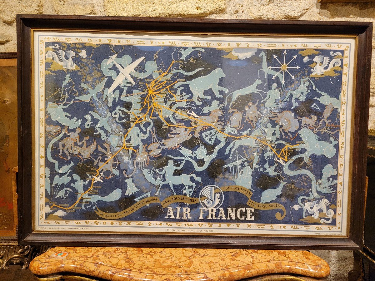 Affiche Originale Air France-photo-5