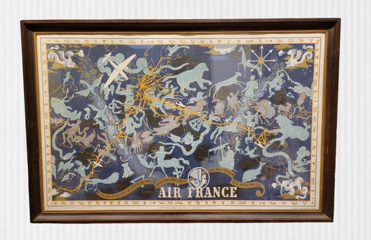 Affiche Originale Air France