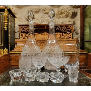 Ensemble Baccarat (45 Pièces + 2 Carafes)