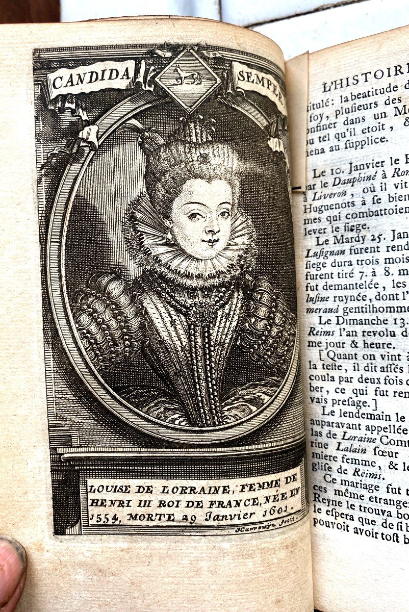 2 Forts Volumes mémoires Pour Servir A l'Histoire De France , Pierre De l'Etoile A Cologne 1719-photo-3