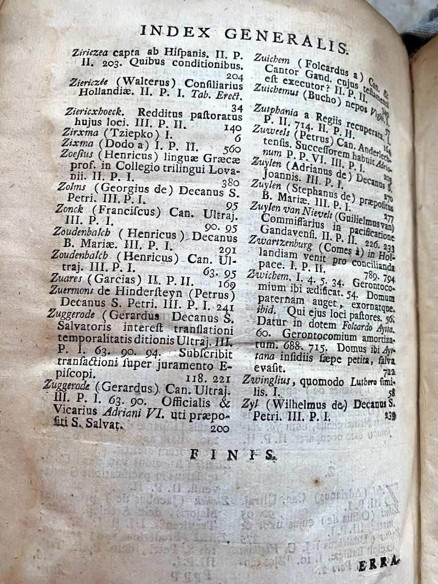 3 Fine Volumes, Cold-struck Vellum: Vita Viglii Aytta Zuichemi Ad Ipso Viglio Scripta, 1743-photo-8