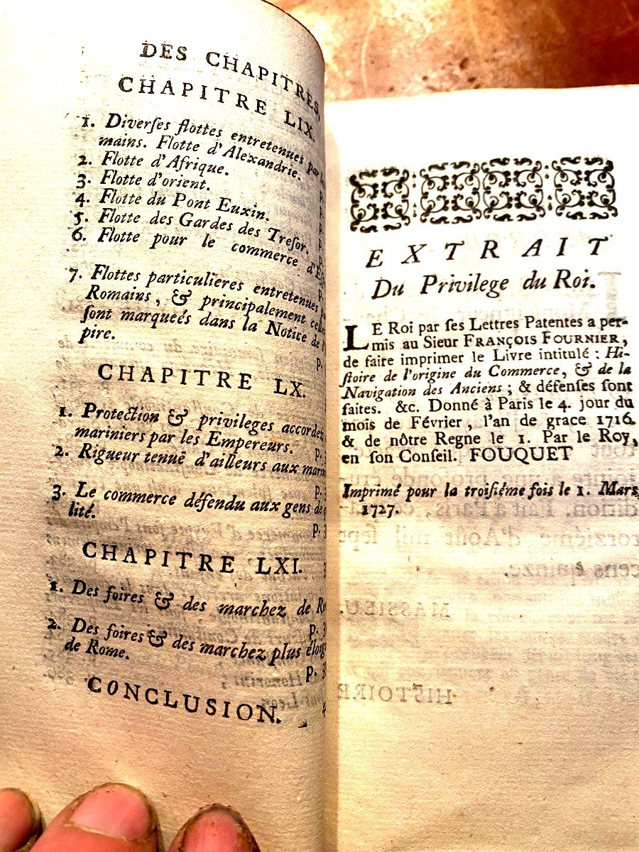  Rare Traité De l'Histoire Du Commerce Et De La Navigation Des Anciens Par M. Huet A Paris 1727-photo-7