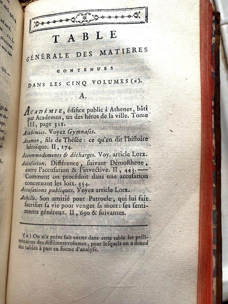 Very Beautiful Complete Series Of The Works Of Démosthène Et d'Echine, Paris 1777, By Abbé Auger.-photo-6