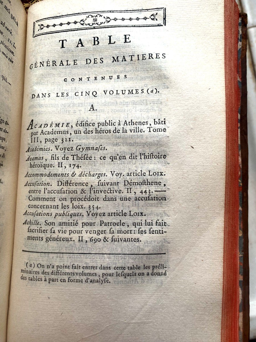 Very Beautiful Complete Series Of The Works Of Démosthène Et d'Echine, Paris 1777, By Abbé Auger.-photo-7