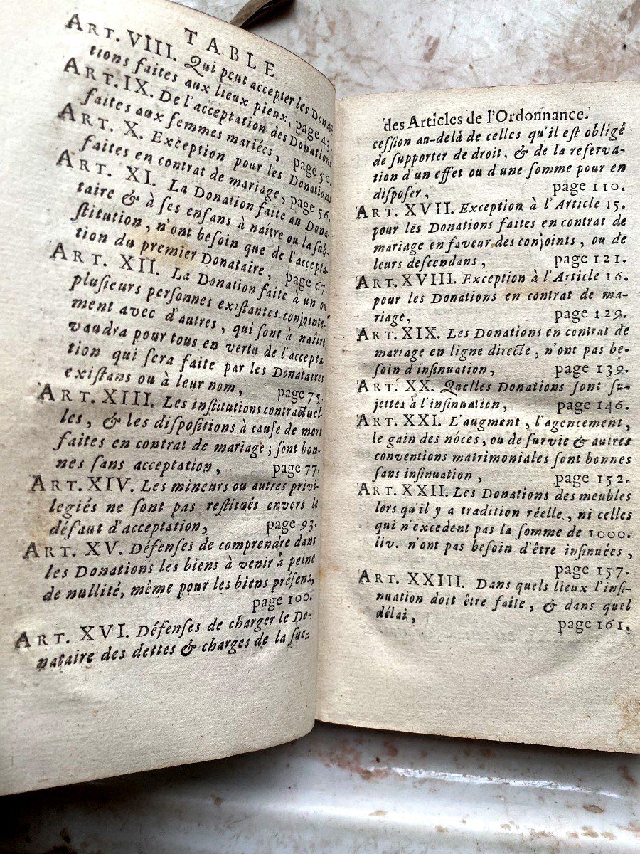 In A Beautiful Volume In 8 "explanation Of The Ordinance Of Louis XV. Given At Versailles, Feb. 1731-photo-2