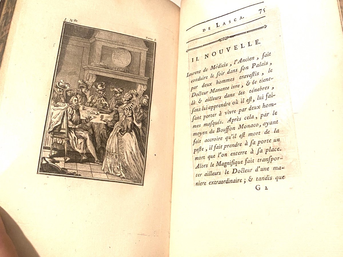 4 Beaux Vol. In 8 "contes Et Nouvelles De Marguerite De Valois Reine De Navarre Iliustrés 18ème-photo-6