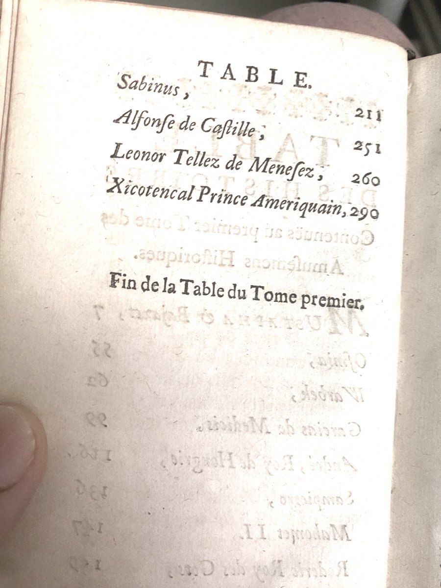 Historical Amusements In Two Volumes In12 In Paris 1735-photo-2