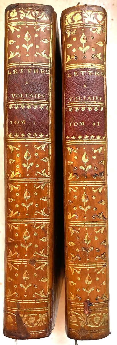  Lettres De Quelques Juifs Portugais Et Allemands à M. De Voltaire , 2 Vol. In 8 . Ant. Guenée.