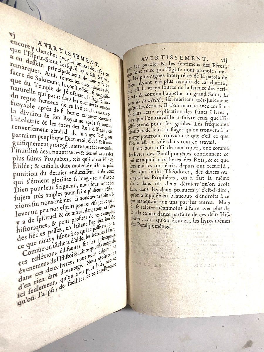 "the Last Two Books Of Kings", Transl. By Lemaistre De Sacy. In Paris 1690 Second Edition-photo-2