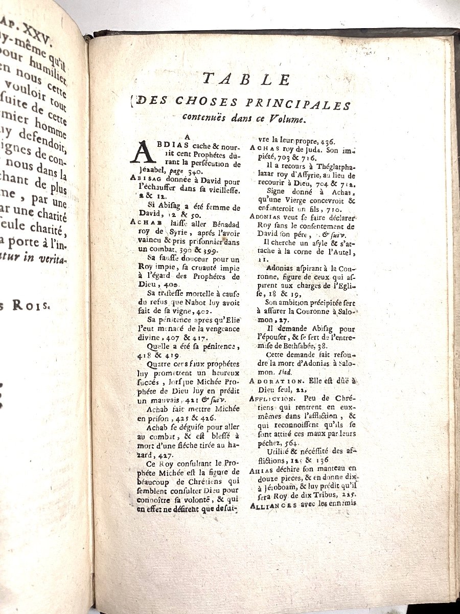 "les Deux Derniers Livres Des Rois ",trad. Par Lemaistre De Sacy . A Paris 1690 Seconde Edition-photo-4