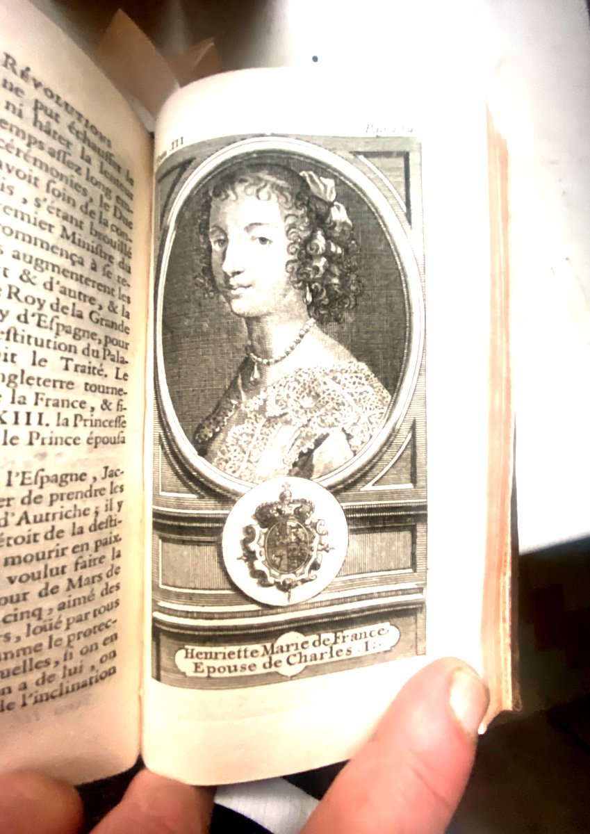 Beautiful “history Of The Revolutions Of England”, By Father D’orleans; Illustrated. Paris 1724 -photo-6