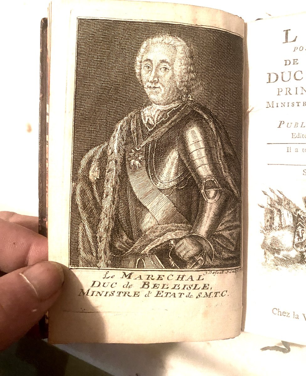 "the Political And Military Life Of Mr. Marshal Duke Of Bell'isle", Prince Of The Empire. 1762.-photo-4