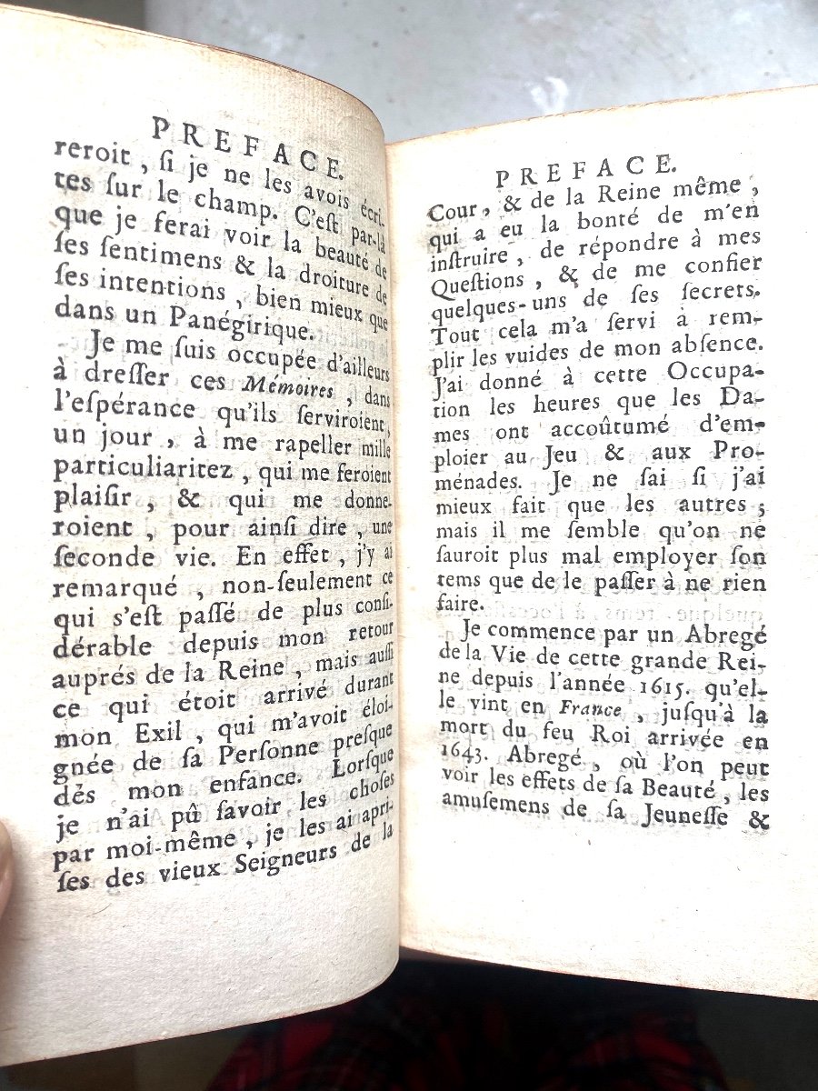 Memoirs To Serve In The History Of Anne Of Austria By Madame De Motteville Original Ed. 1723-photo-6