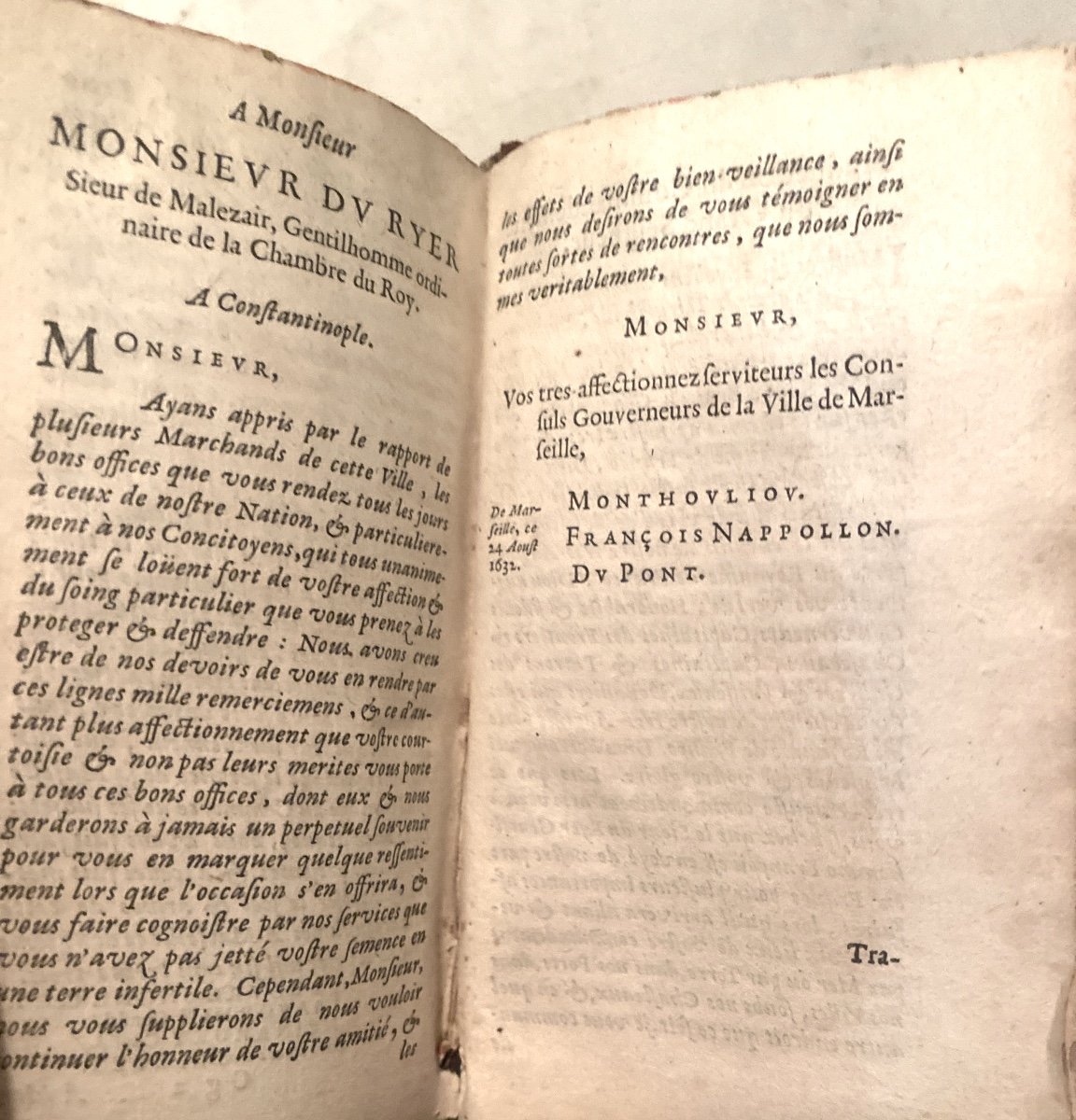  Rare:" l'Alcoran De Mahomet" . Translaté d'Arabe En Français Par Le Sieur Du Ryer , Paris 1649-photo-8