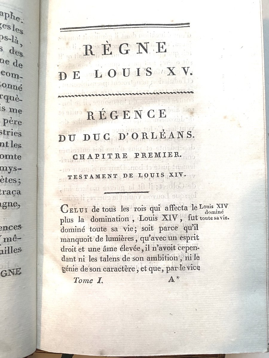 Posthumous Works Of Marmontel: “regency Of The Duke Of Orleans” 2 Vol. In 8, In Paris Year XIII-1805-photo-5