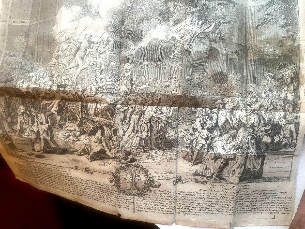 Three Illustrated Volumes From 1730 In The Hague "memoirs Of The Regency Of Sar Mr Le Duc d'Orléans-photo-5