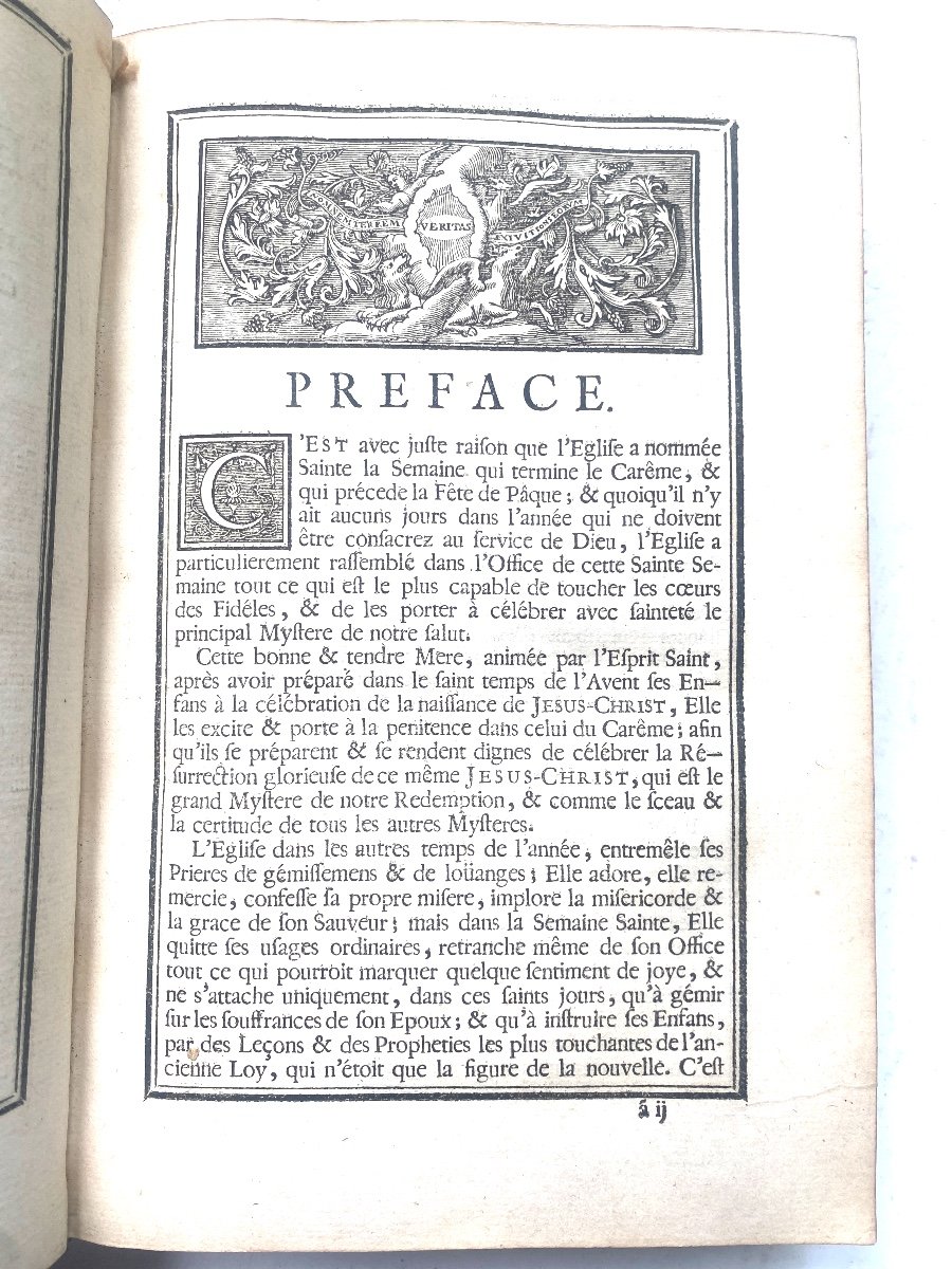 Rare Livre Grand In 8 , En Maroquin Rouge" Plats à La Fanfare Aux Armes De Louis XV "Pzris1741-photo-5