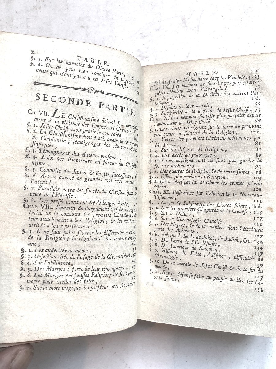 Livre Aux Armes De l'Aumonier De Louis XV 1773 ,certitude Des Preuves Du Christianisme .bergier-photo-6