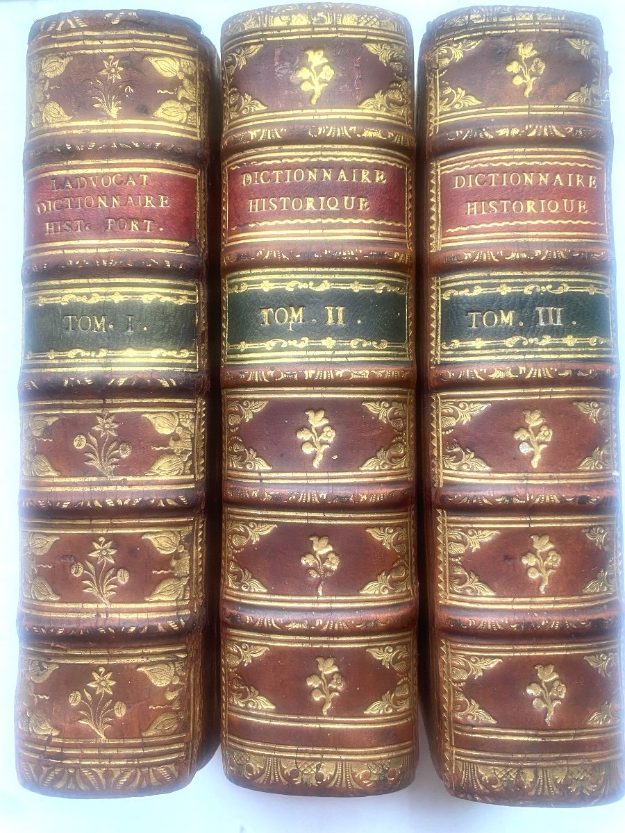 3 Forts Vol. In 12, Au Chiffre A.M. Couronné d'Un Prince d'Angleterre, Dictionnaire Historique -photo-1