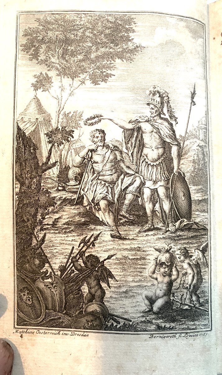 2 Vol. In 12 " Le Soldat Parvenu Ou Mémoires Et Aventures De Mr De Verval " . A Dresde ,1758-photo-4