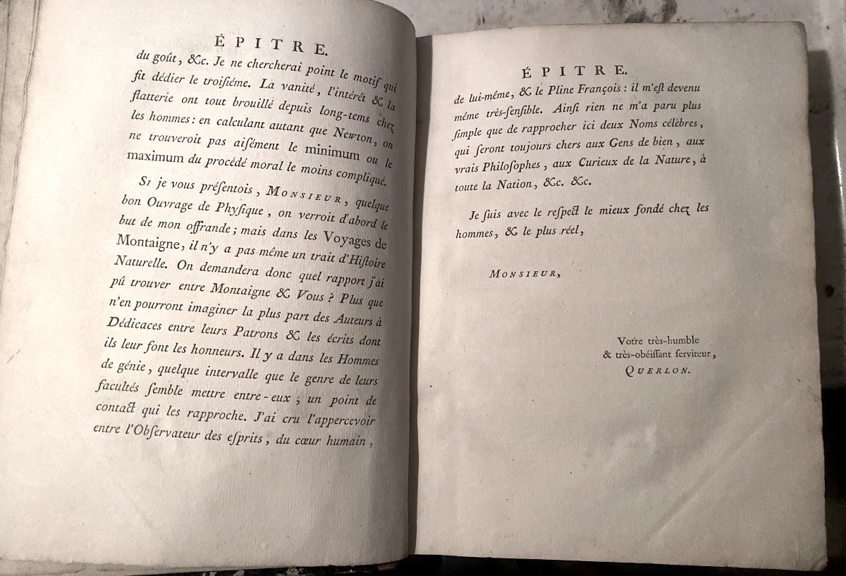 Rare In Folio From "journal Of Michel De Montaigne's Travel In Italy". Original Edition 1774-photo-1