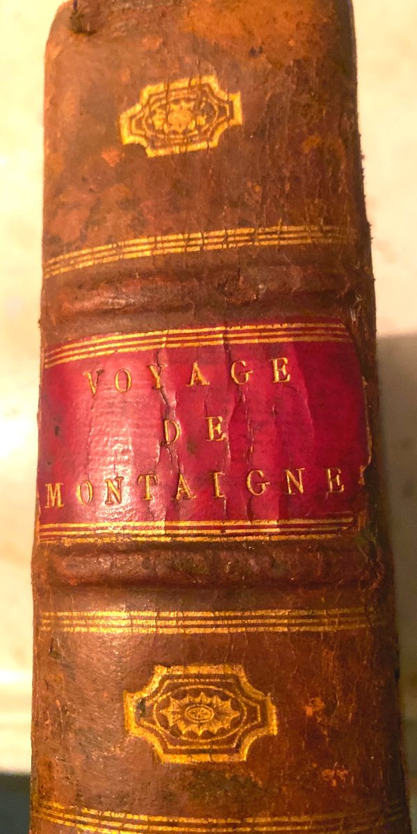 Rare In Folio From "journal Of Michel De Montaigne's Travel In Italy". Original Edition 1774-photo-4