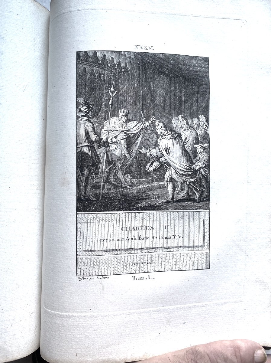 "Histoire d'Angleterre Représentée Par Figures ": En 2 Vol. In 4, De 1784 , Par David, à Paris.-photo-7