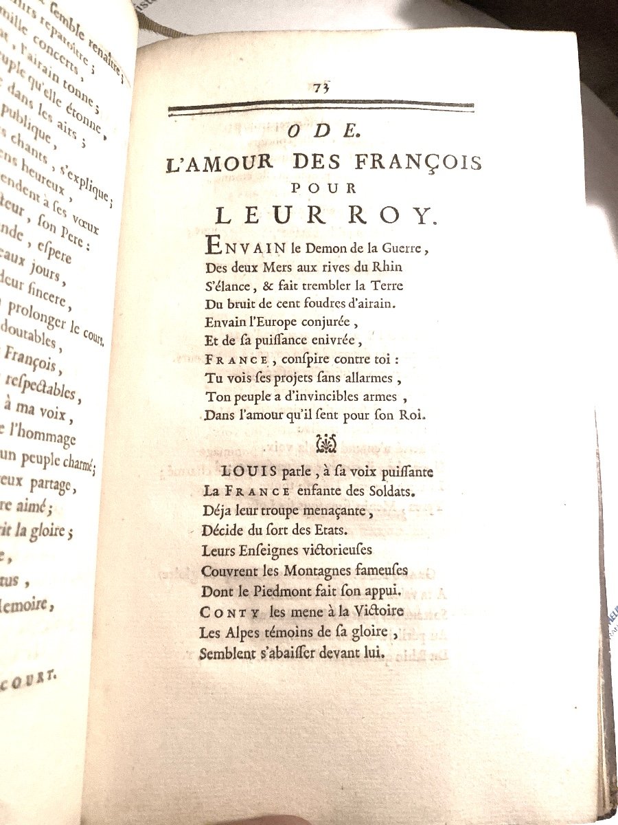 Rare Et Précieuse édition Originale De Voltaire : Recueil Des Pièces Choisies Sur Les Conquêtes-photo-8