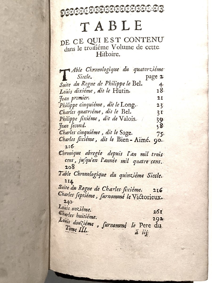 G Marcel History Of The Origin And Progress Of The French Monarchy, 4 Vol In 8. Paris 1686-photo-5