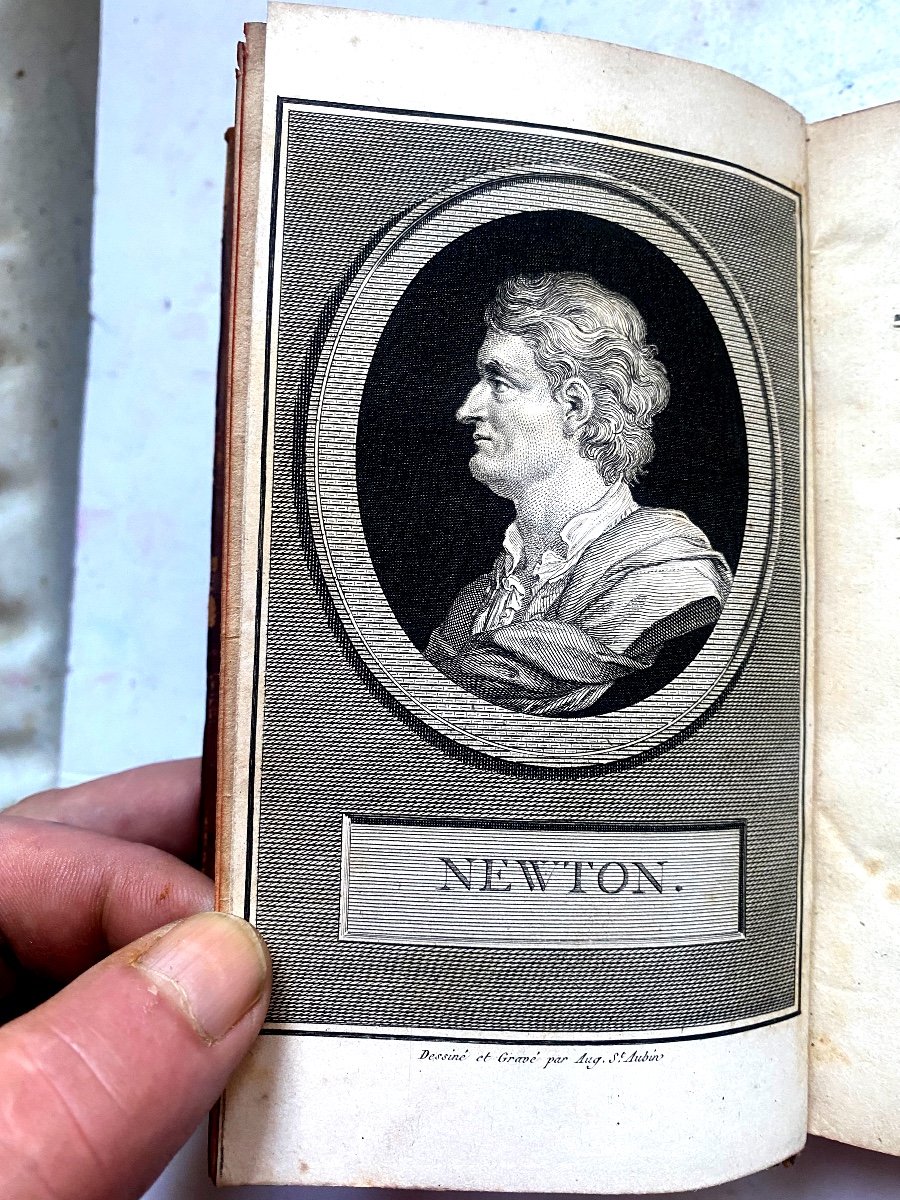 "elements Of Newton's Philosophy" Divided, 3 Parts, Monsieur De Voltaire In Neuchatel 1772-photo-2