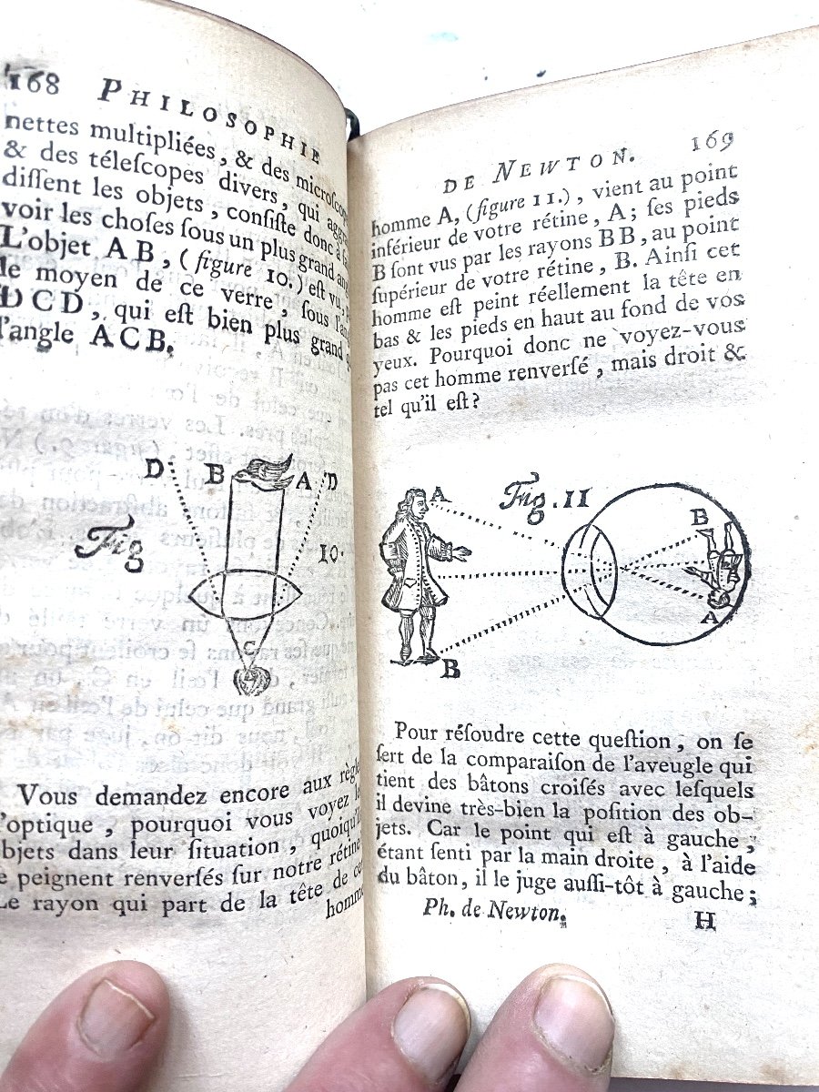 "elements Of Newton's Philosophy" Divided, 3 Parts, Monsieur De Voltaire In Neuchatel 1772-photo-1