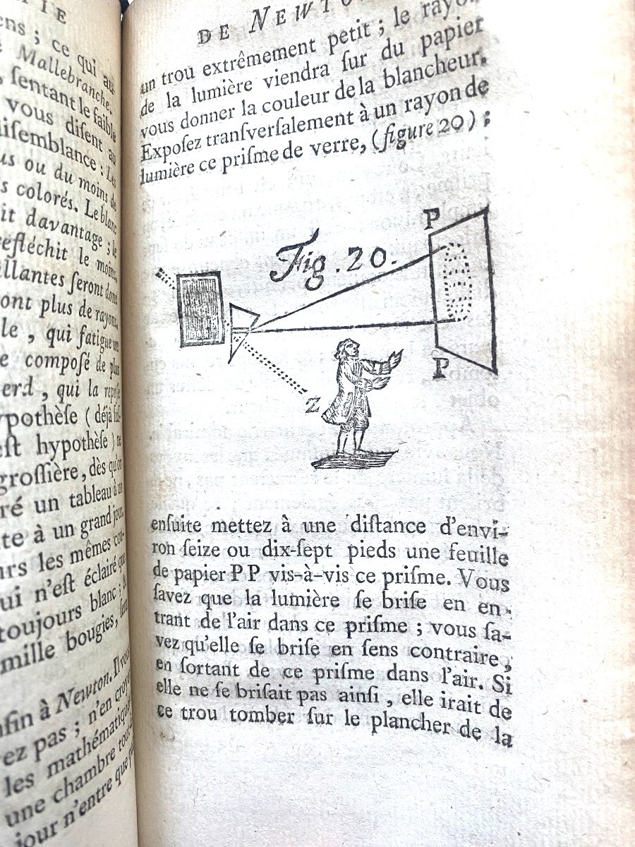 "elements Of Newton's Philosophy" Divided, 3 Parts, Monsieur De Voltaire In Neuchatel 1772-photo-3