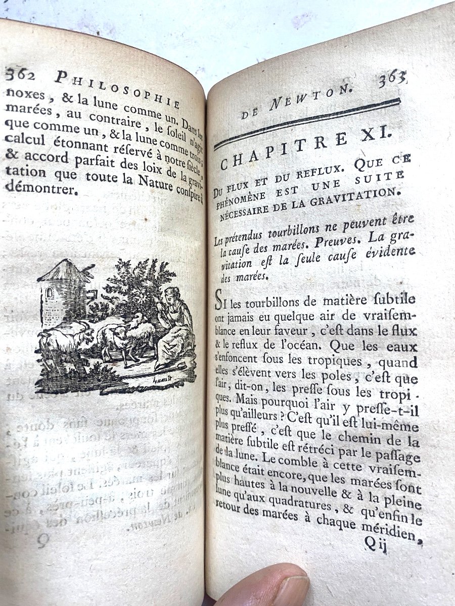 "elements Of Newton's Philosophy" Divided, 3 Parts, Monsieur De Voltaire In Neuchatel 1772-photo-6