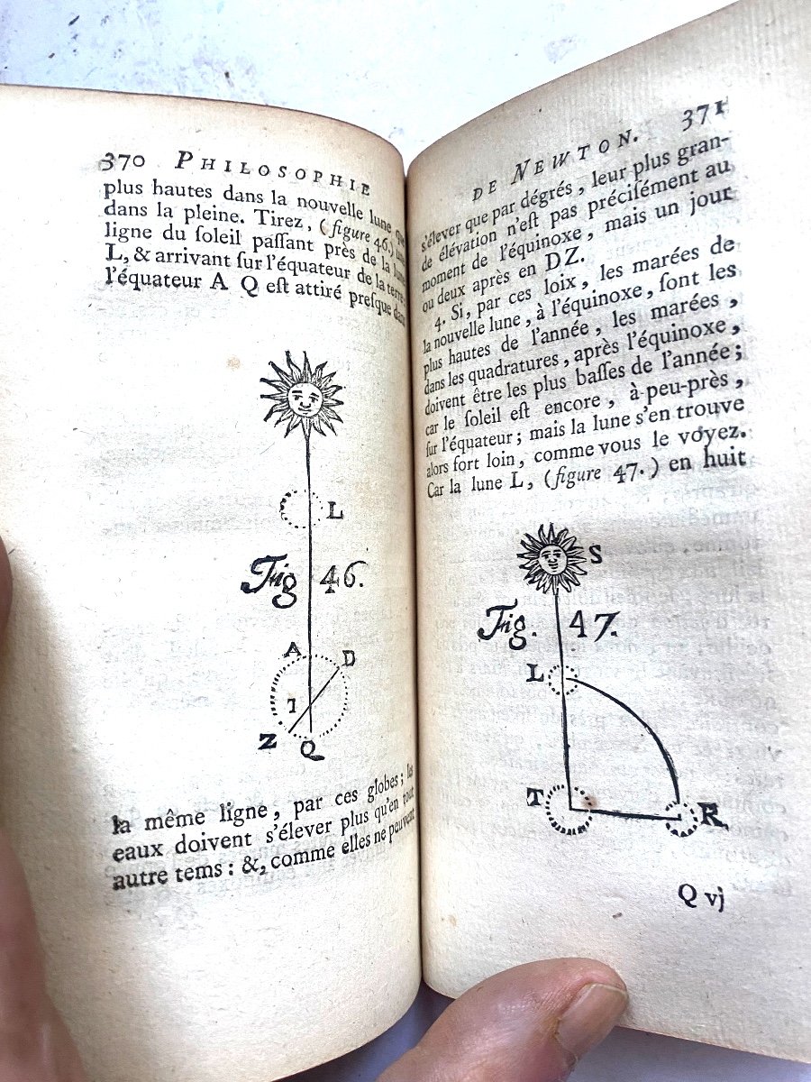 "elements Of Newton's Philosophy" Divided, 3 Parts, Monsieur De Voltaire In Neuchatel 1772-photo-7