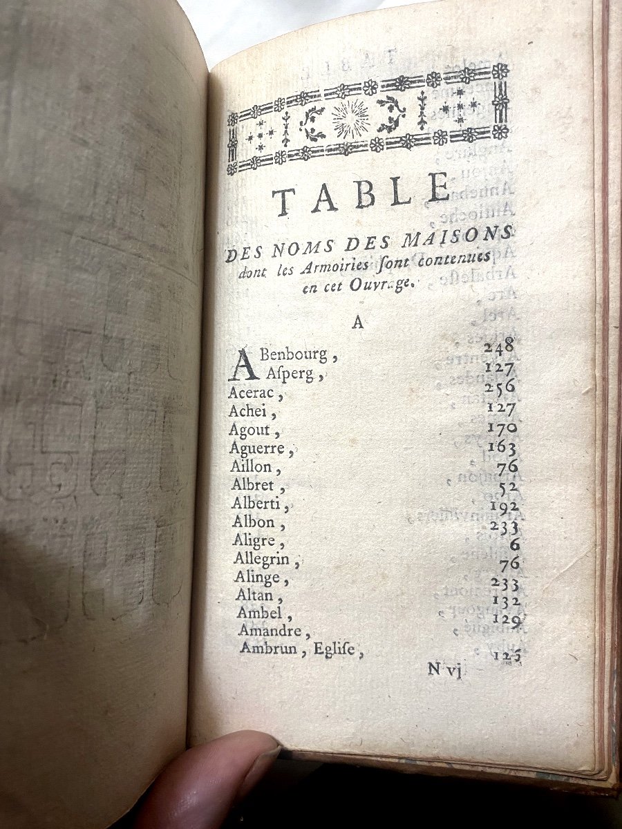 1 Volume In 12 De 1761 à Lyon "la Nouvelle Méthode Raisonnée Du Blason" P.c.f. Menestrier , Il.-photo-8