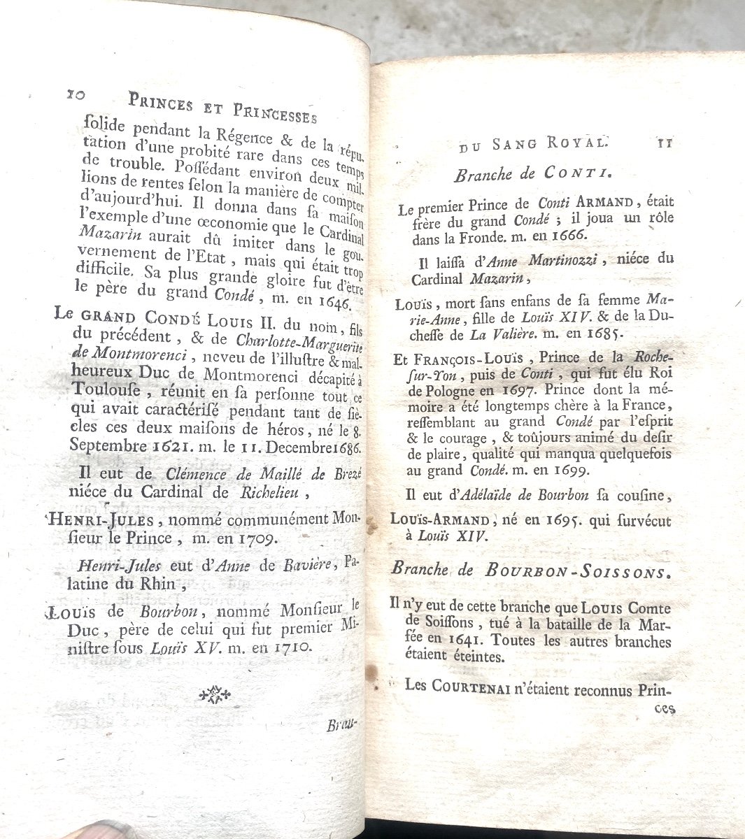 4 Volumes In 8 From 1768 "century Of Louis XIV" New Edition By Mr De Voltaire; With Louis XV-photo-4